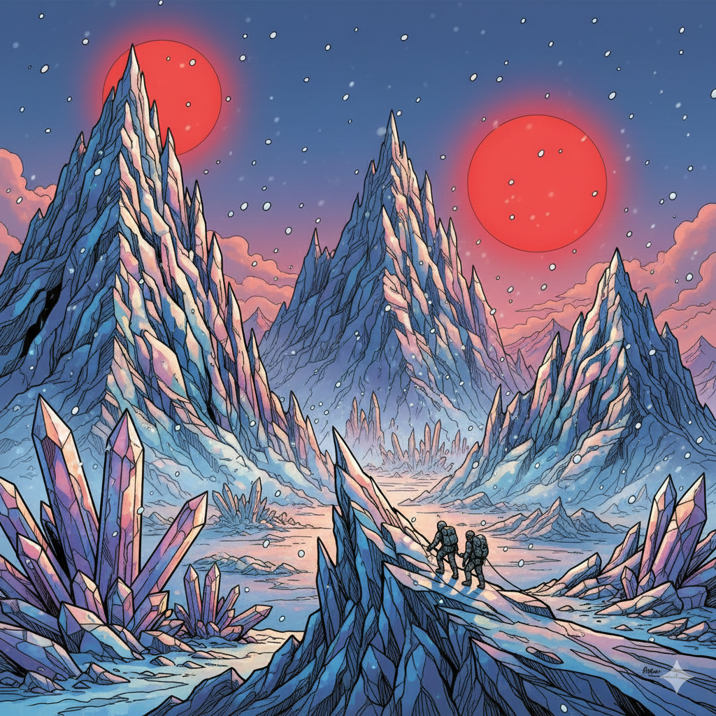 Ilustración de lugares en Polifrey